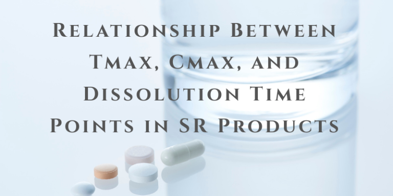 Relationship Between Tmax, Cmax, and Dissolution Time Points in Sustained-Release Products