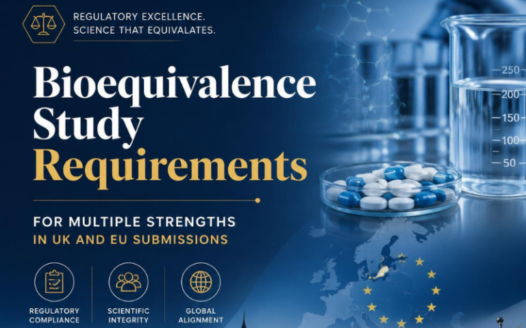 Bioequivalence Study Requirements for Multiple Strengths in UK and EU Submissions